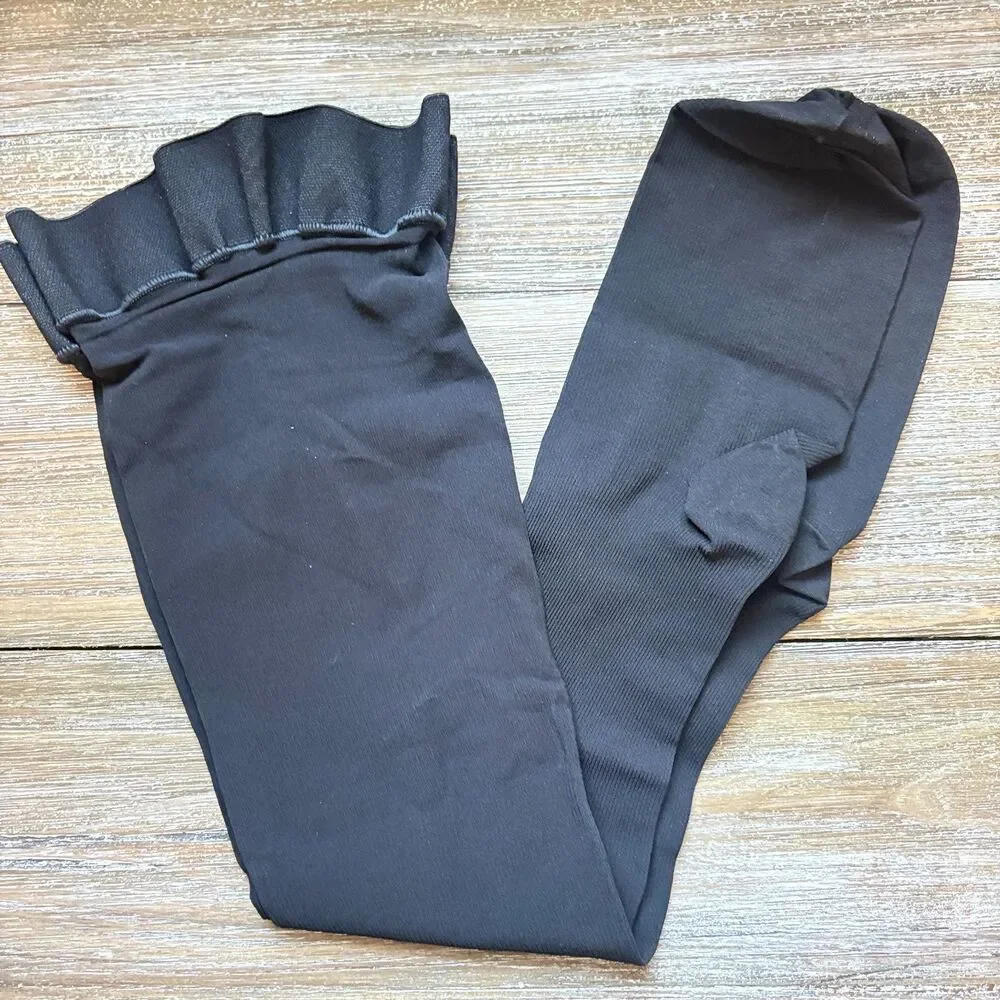 Jobst for Men Thigh High Compression Stockings XL Black 20-30mmHg Socks New